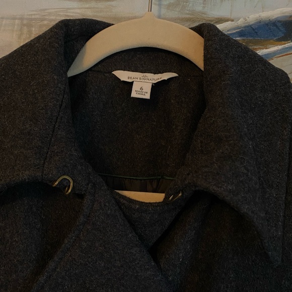 Women's Classic Lambswool Peacoat - Picture 3 of 4